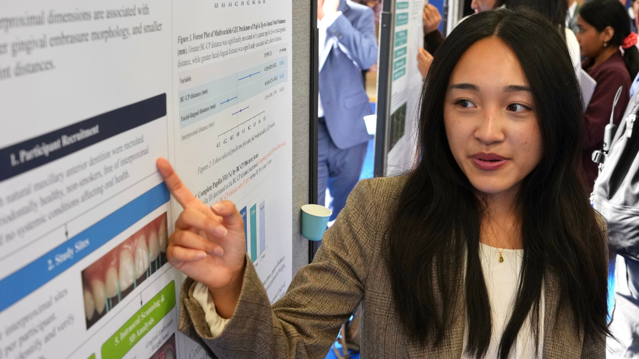 2026 RCED presenter during the poster session