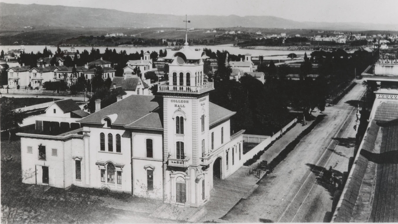 College of California, circa 1868