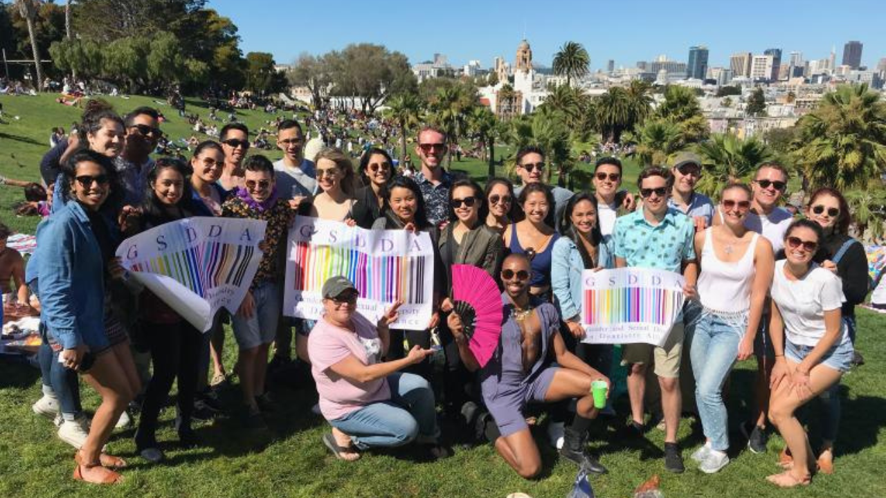 Members of the Gender and Sexual Diversity in Dentistry Alliance (GSDDA) at UCSF Dentistry