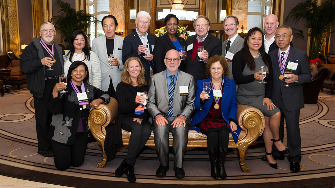 Distinguished guests at the Dental Alumni Association luncheon during the 2017 UCSF Alumni Weekend.