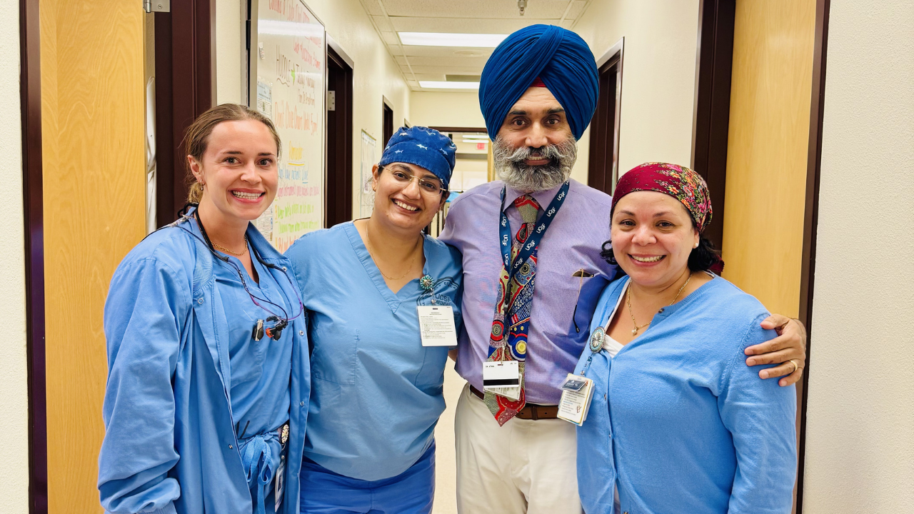 CBCE participants stand with program director Gurrinder Atwal