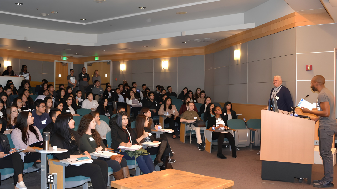 Students gather for the UCSF Impressions conference
