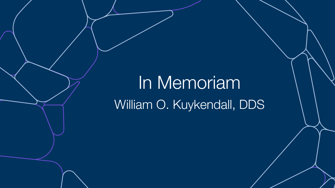 In Memoriam, William O. Kuykendall, DDS