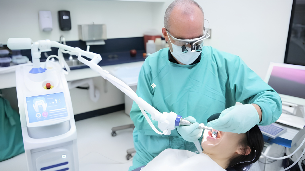 Peter Rechmann, DMD, PhD, professor of preventive and restorative dental sciences.