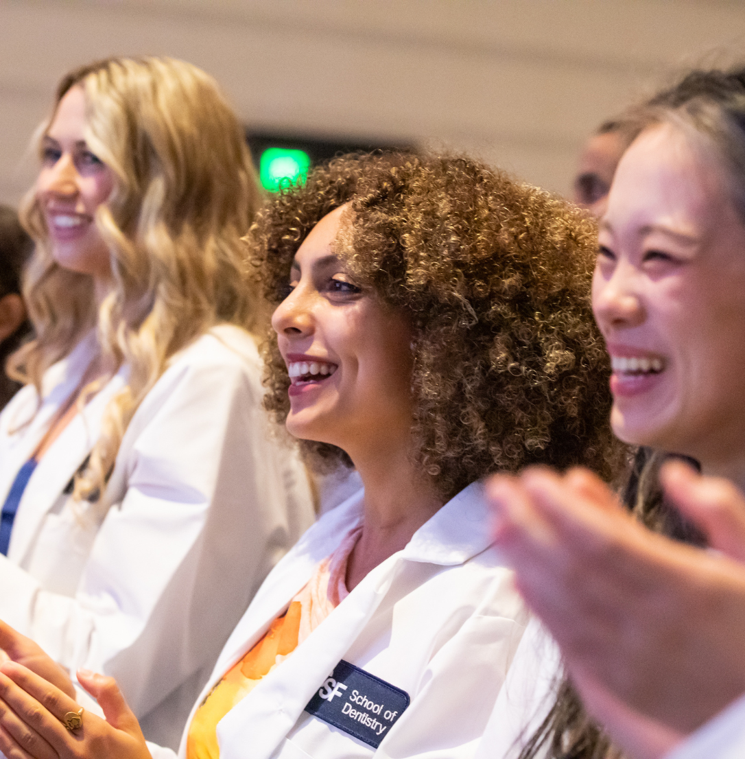 DDS students in the audience for the 2025 White Coat Ceremony