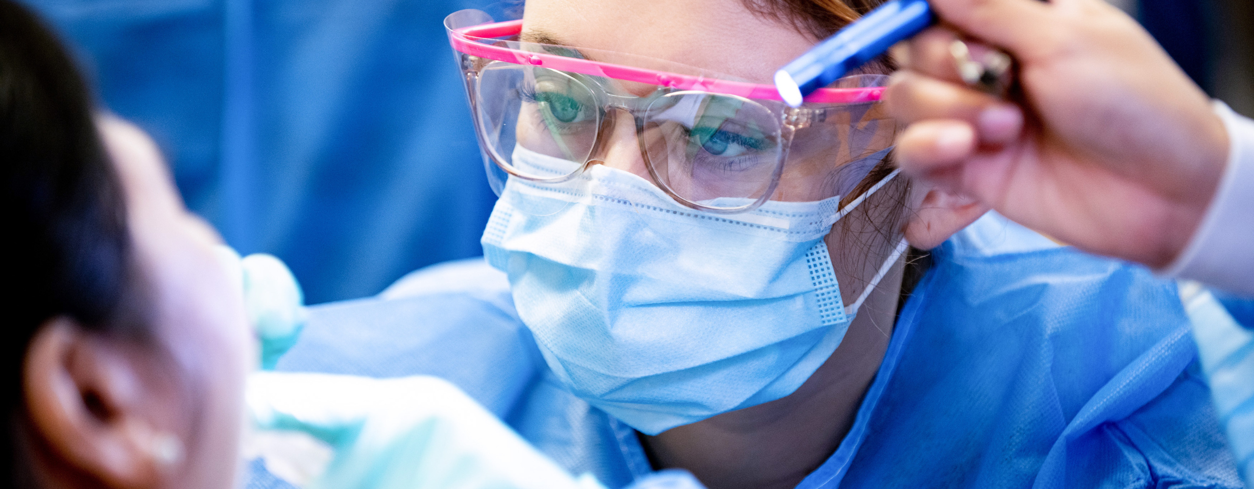 Student dentists provide care to children at community event