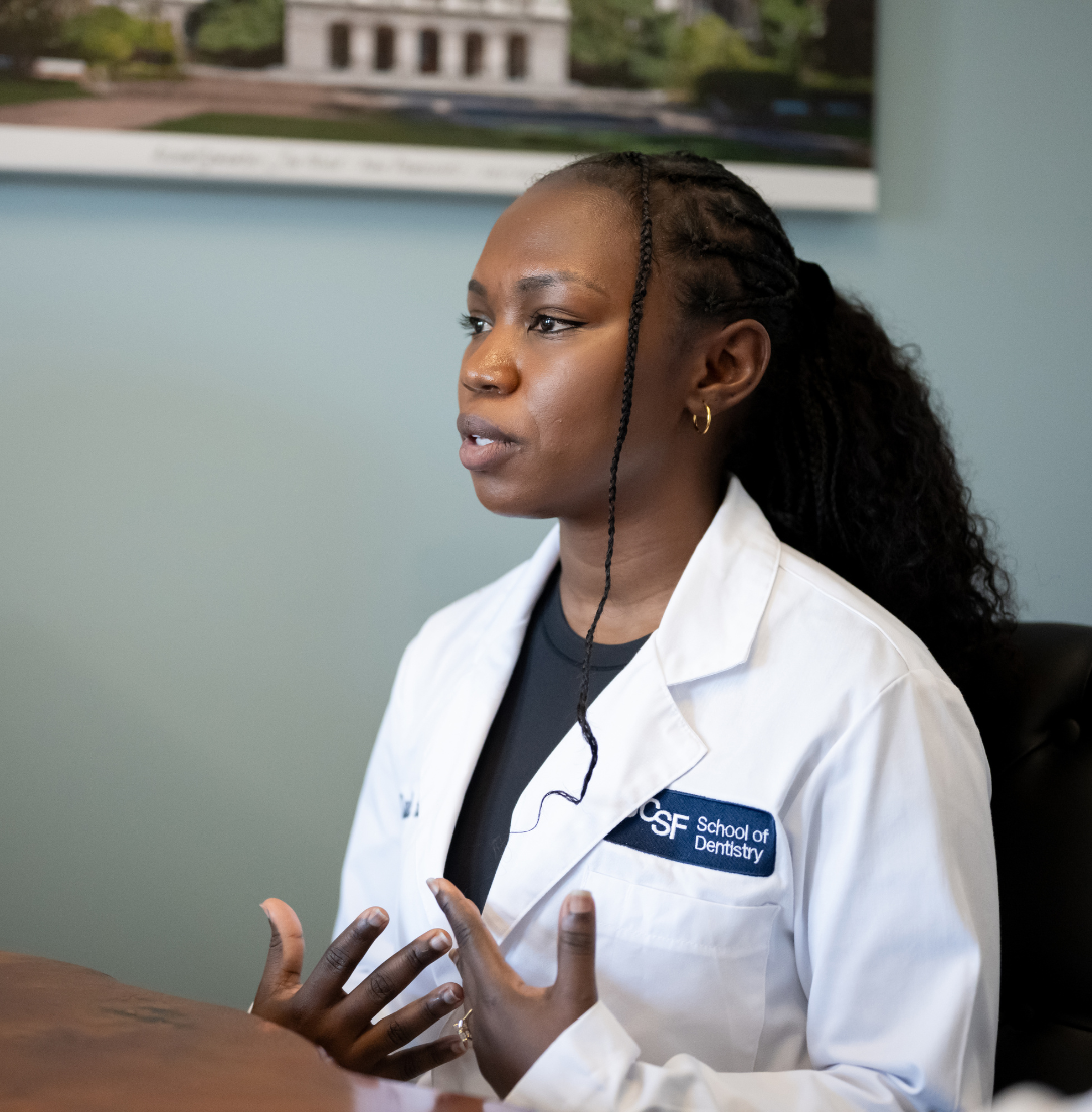 Dental student speaks with lawmakers in Sacramento
