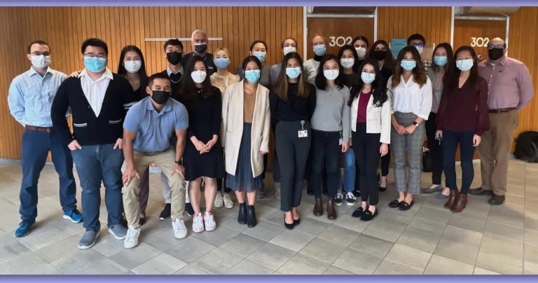 Participants in the 2020-21 Dental Student Research Fellowship Program