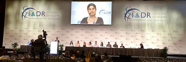 The IADR/AADR/CADR general session, held March 22-25 at Moscone Center West in San Francisco, brought hundreds of researchers to the city — and a great many awards to School of Dentistry faculty and students.