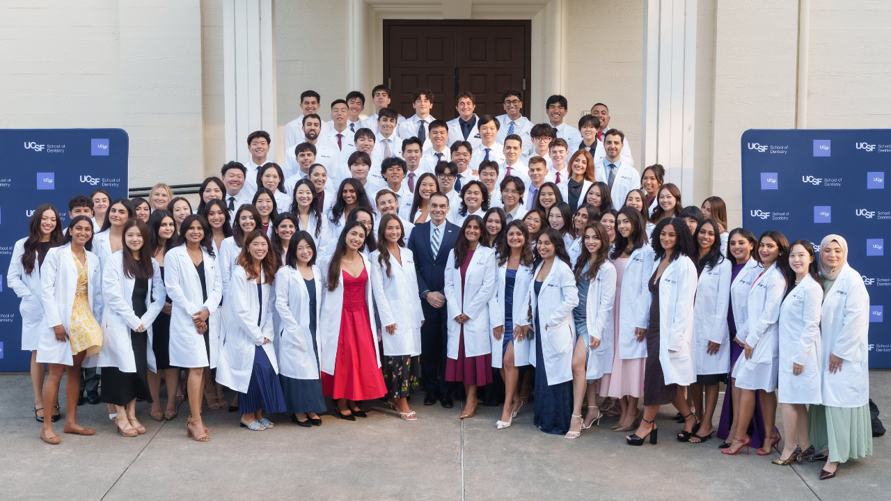 UCSF School of Dentistry Classes of 2029 and 2030