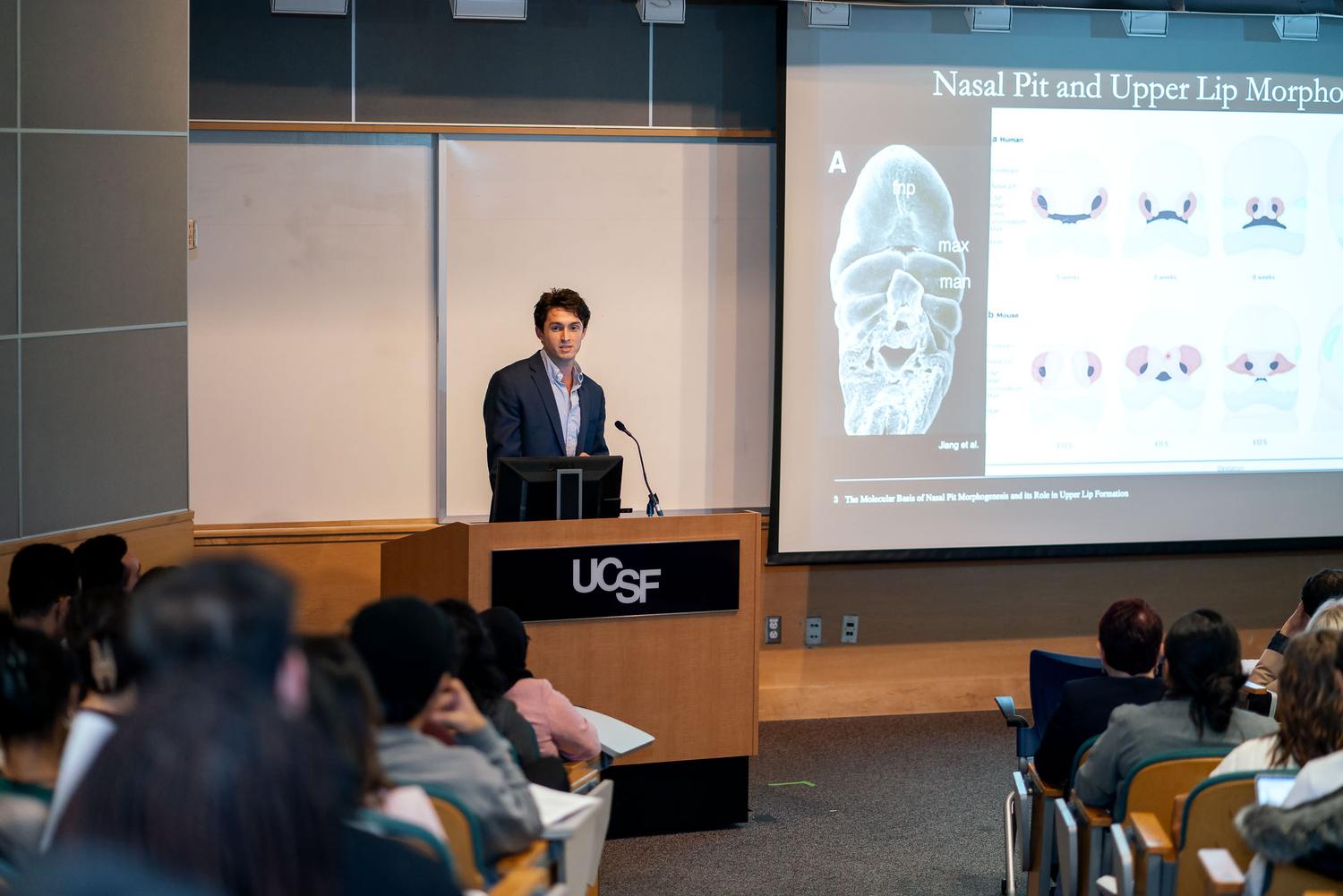 Student presenting at RCED 2023