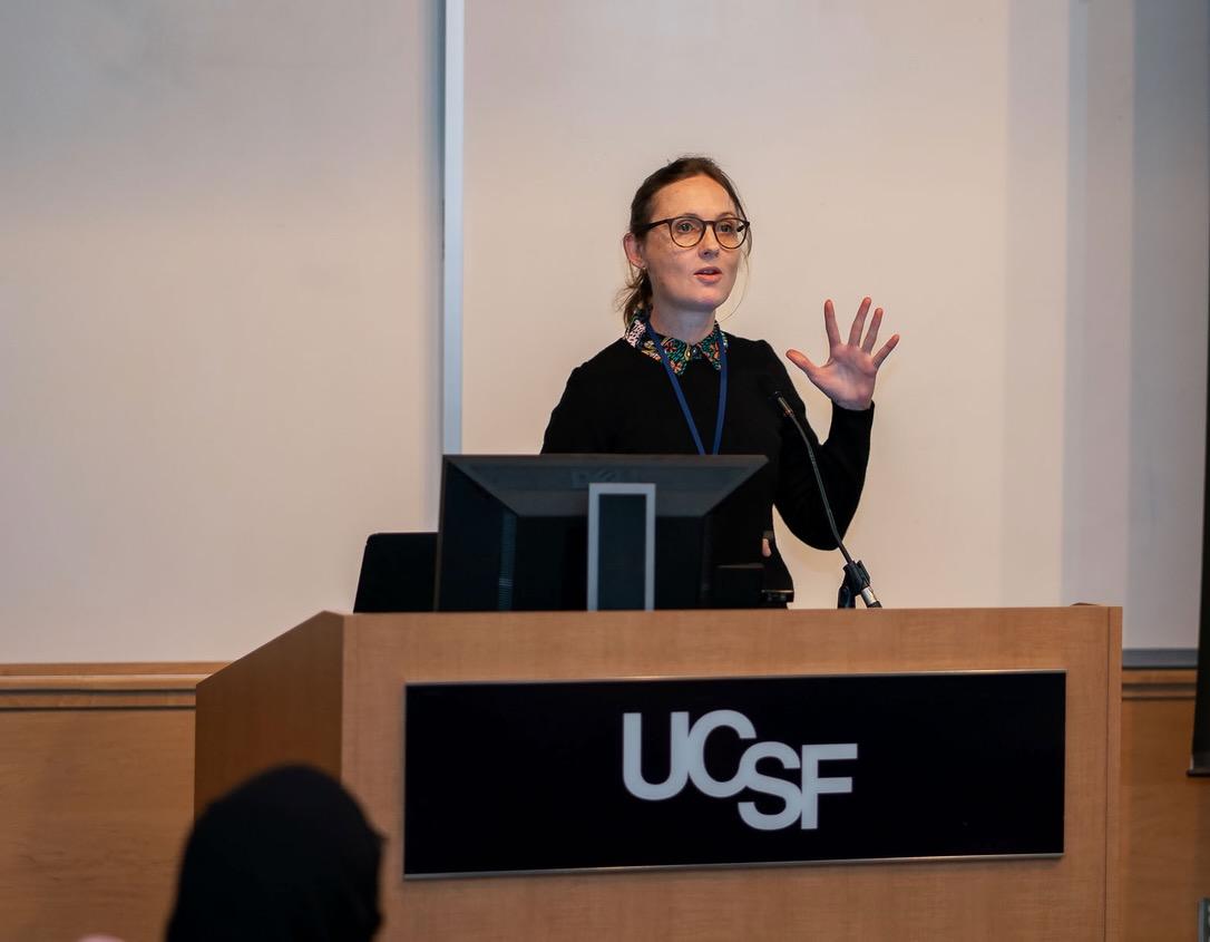 red 2023 research lecture award winner Sarah Knox