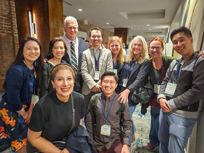 image shows group photo of UCSF Dentistry at ADEA/AADOCR 2024