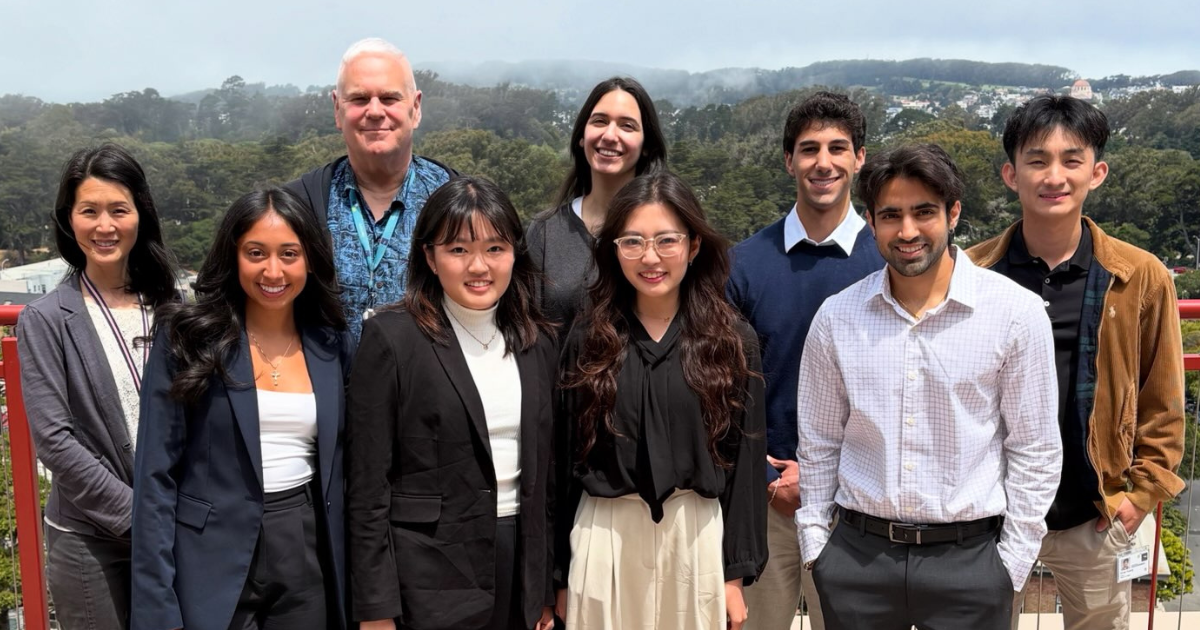D1 Research Fellows posing for a group photo